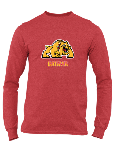 Batavia Bulldogs Mascot #2 Men's Premium LS T-Shirt