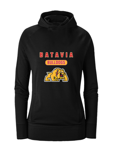 Batavia Bulldogs Mascot #3 Women's Hoodie
