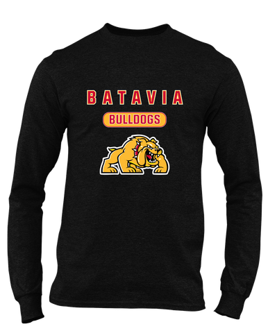 Batavia Bulldogs Mascot #3 Men's Premium LS T-Shirt