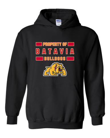 Batavia Bulldogs Property Of Men's Hoodie