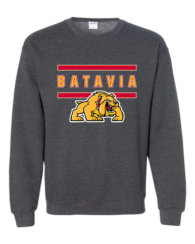 Batavia Bulldogs Mascot #4 Men's Sweatshirt