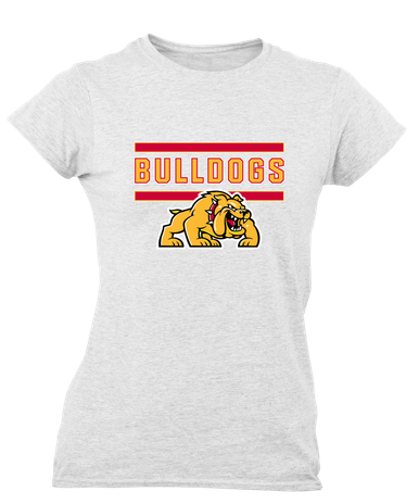Batavia Bulldogs Mascot #5 Women's Premium SS T-Shirt