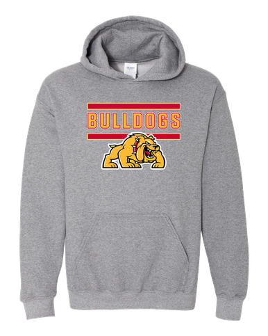 Batavia Bulldogs Mascot #5 Men's Hoodie