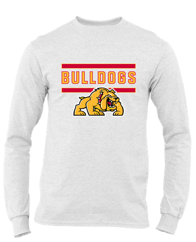 Batavia Bulldogs Mascot #5 Men's Premium LS T-Shirt