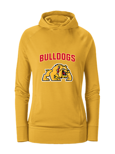 Batavia Bulldogs Mascot #6 Women's Hoodie