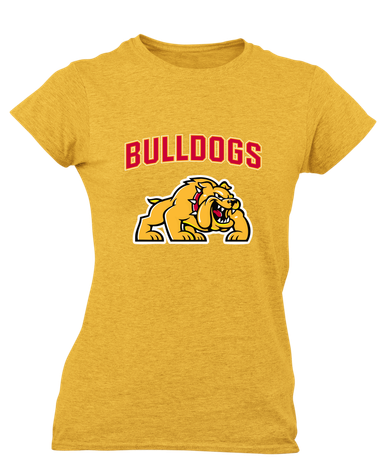Batavia Bulldogs Mascot #6 Women's SS T-Shirt