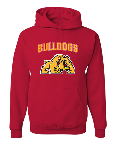 Batavia Bulldogs Mascot #6 Men's Premium Hoodie