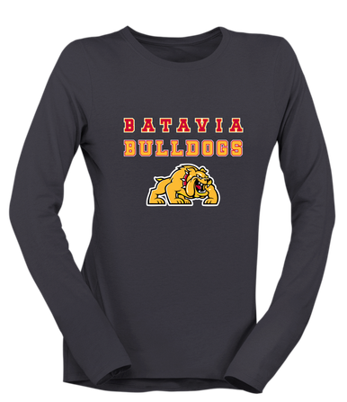 Batavia Bulldogs Spirit Women's Premium LS T-Shirt