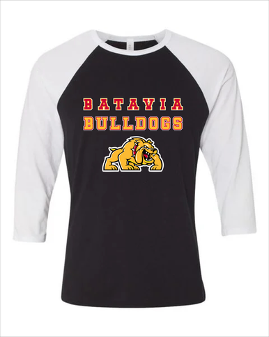 Batavia Bulldogs Spirit Men's Baseball T-Shirt