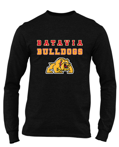 Batavia Bulldogs Spirit Men's Premium LS T-Shirt