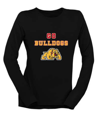 Batavia Bulldogs Go Team Women's LS T-Shirt
