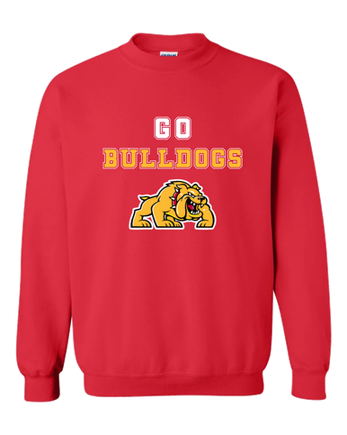 Batavia Bulldogs Go Team Men's Sweatshirt