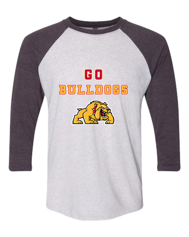 Batavia Bulldogs Go Team Men's Baseball T-Shirt