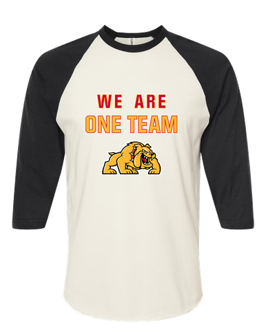 Batavia Bulldogs We Are One Team Women's Baseball T-Shirt