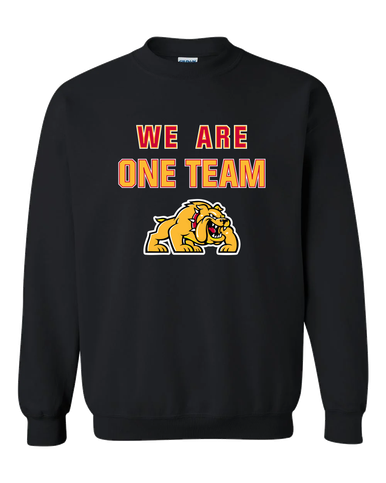 Batavia Bulldogs We Are One Team Men's Sweatshirt