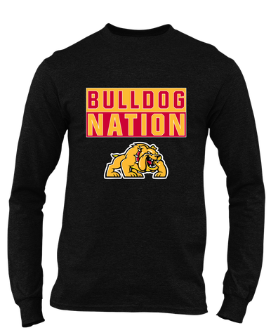 Batavia Bulldogs Nation #1 Men's Premium LS T-Shirt