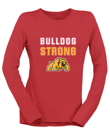 Batavia Bulldogs Strong #2 Women's LS T-Shirt