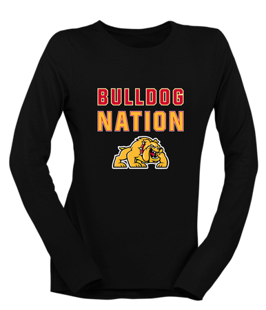 Batavia Bulldogs Nation #2 Women's LS T-Shirt