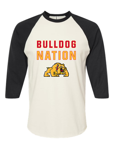 Batavia Bulldogs Nation #2 Women's Baseball T-Shirt