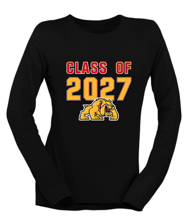 Batavia Bulldogs Class of 2027 Women's Premium LS T-Shirt