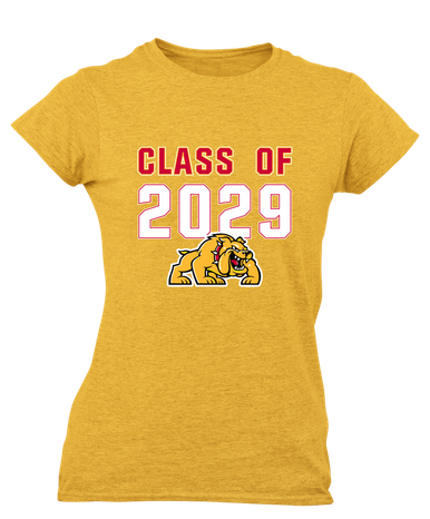 Batavia Bulldogs Class of 2029 Women's Premium SS T-Shirt