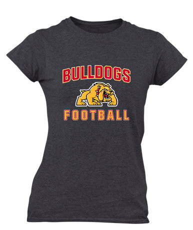 Batavia Bulldogs Football #1 Women's SS T-Shirt
