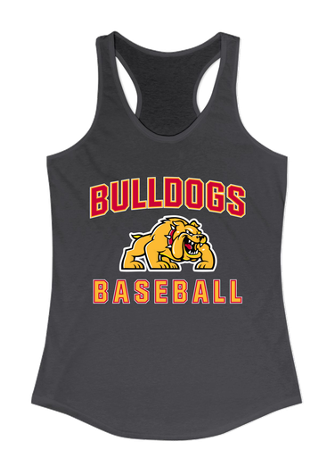Batavia Bulldogs Baseball #1 Women's Tank Top