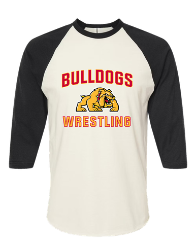 Batavia Bulldogs Wrestling Men's Baseball T-Shirt
