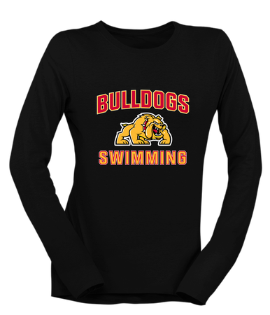 Batavia Bulldogs Swimming Women's Premium LS T-Shirt