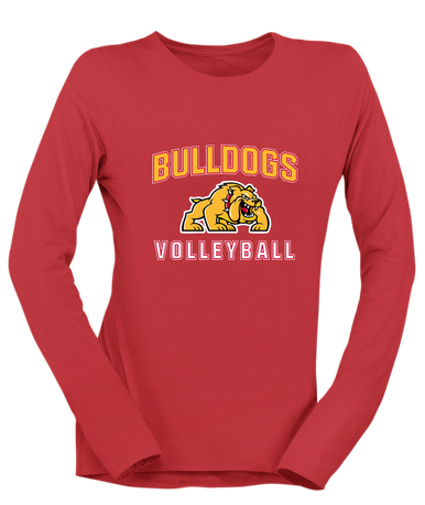 Batavia Bulldogs Volleyball Women's LS T-Shirt