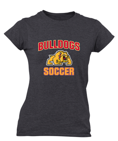 Batavia Bulldogs Soccer #1 Women's SS T-Shirt