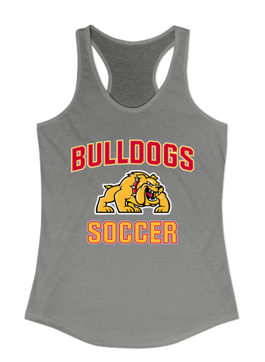 Batavia Bulldogs Soccer #1 Women's Tank Top