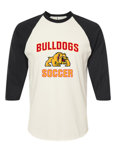 Batavia Bulldogs Soccer #1 Men's Baseball T-Shirt