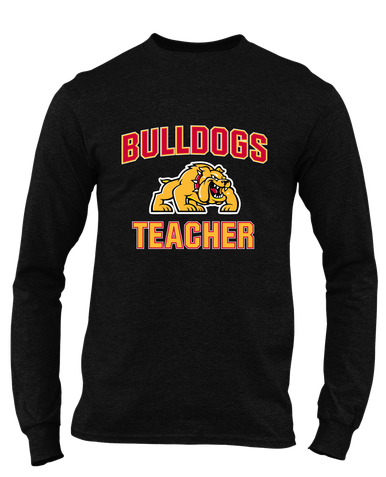 Batavia Bulldogs Teacher Men's Premium LS T-Shirt