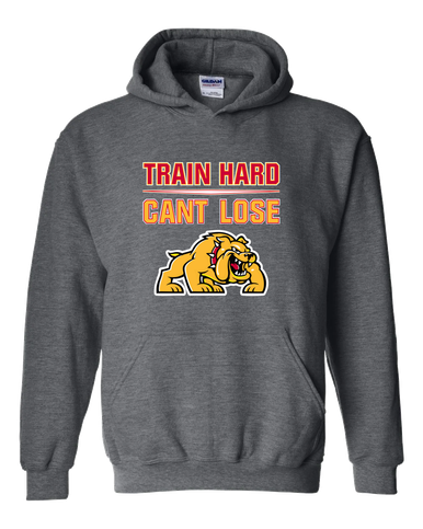 Batavia Bulldogs Train Hard, Can't Lose Men's Hoodie