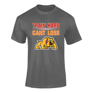 Batavia Bulldogs Train Hard, Can't Lose Men's SS T-Shirt