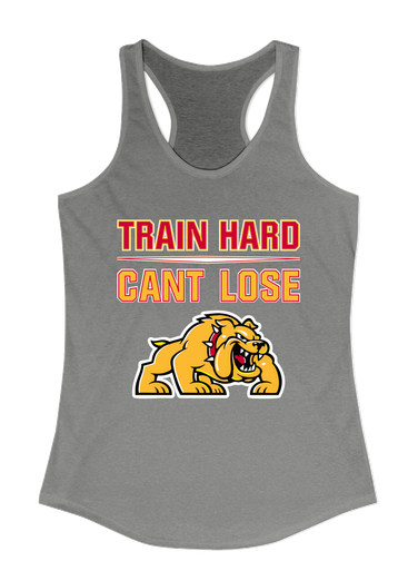 Batavia Bulldogs Train Hard, Can't Lose Women's Tank Top