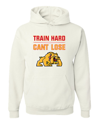 Batavia Bulldogs Train Hard, Can't Lose Men's Premium Hoodie