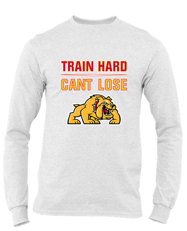 Batavia Bulldogs Train Hard, Can't Lose Men's Premium LS T-Shirt