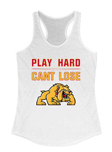 Batavia Bulldogs Play Hard, Can't Lose Women's Tank Top