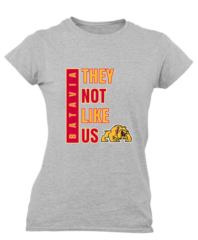 Batavia Bulldogs They Not Like Us #1 Women's Premium SS T-Shirt