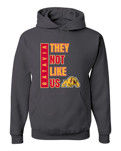 Batavia Bulldogs They Not Like Us #1 Men's Premium Hoodie