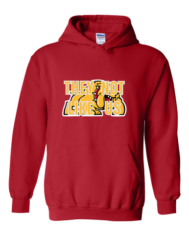 Batavia Bulldogs They Not Like Us #2 Men's Hoodie