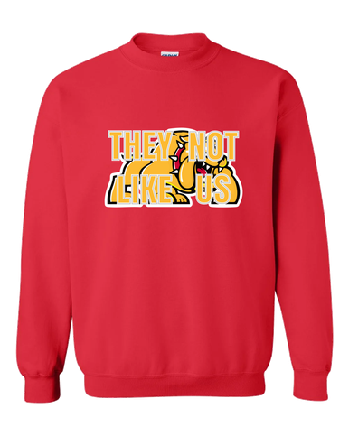 Batavia Bulldogs They Not Like Us #2 Men's Sweatshirt