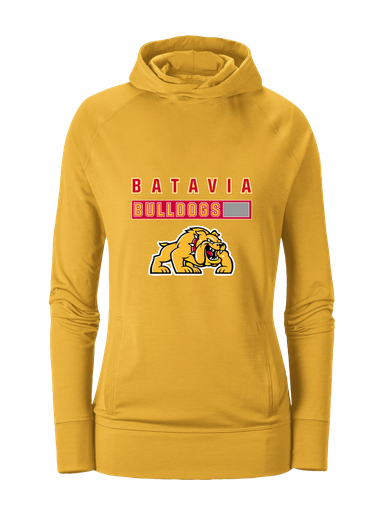 Batavia Bulldogs Mascot #7 Women's Hoodie