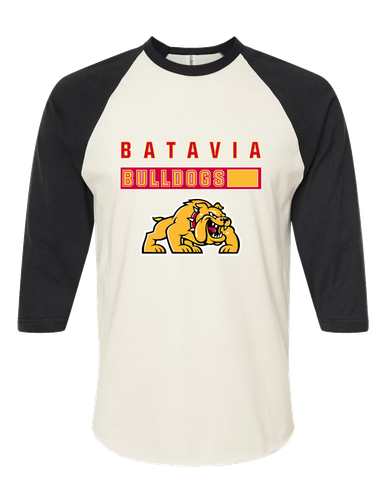 Batavia Bulldogs Mascot #7 Men's Baseball T-Shirt