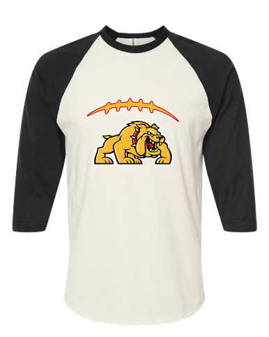Batavia Bulldogs Football #2 Women's Baseball T-Shirt