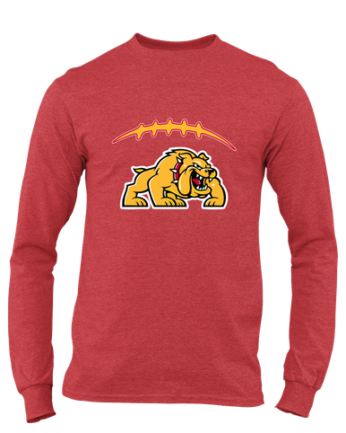 Batavia Bulldogs Football #2 Men's Premium LS T-Shirt
