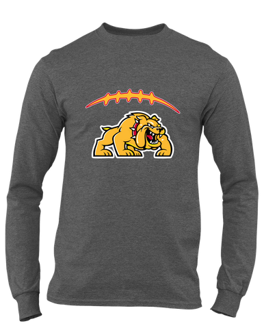 Batavia Bulldogs Football #2 Men's LS T-Shirt