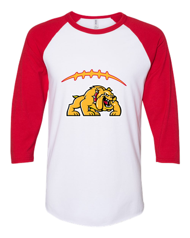 Batavia Bulldogs Football #2 Men's Baseball T-Shirt